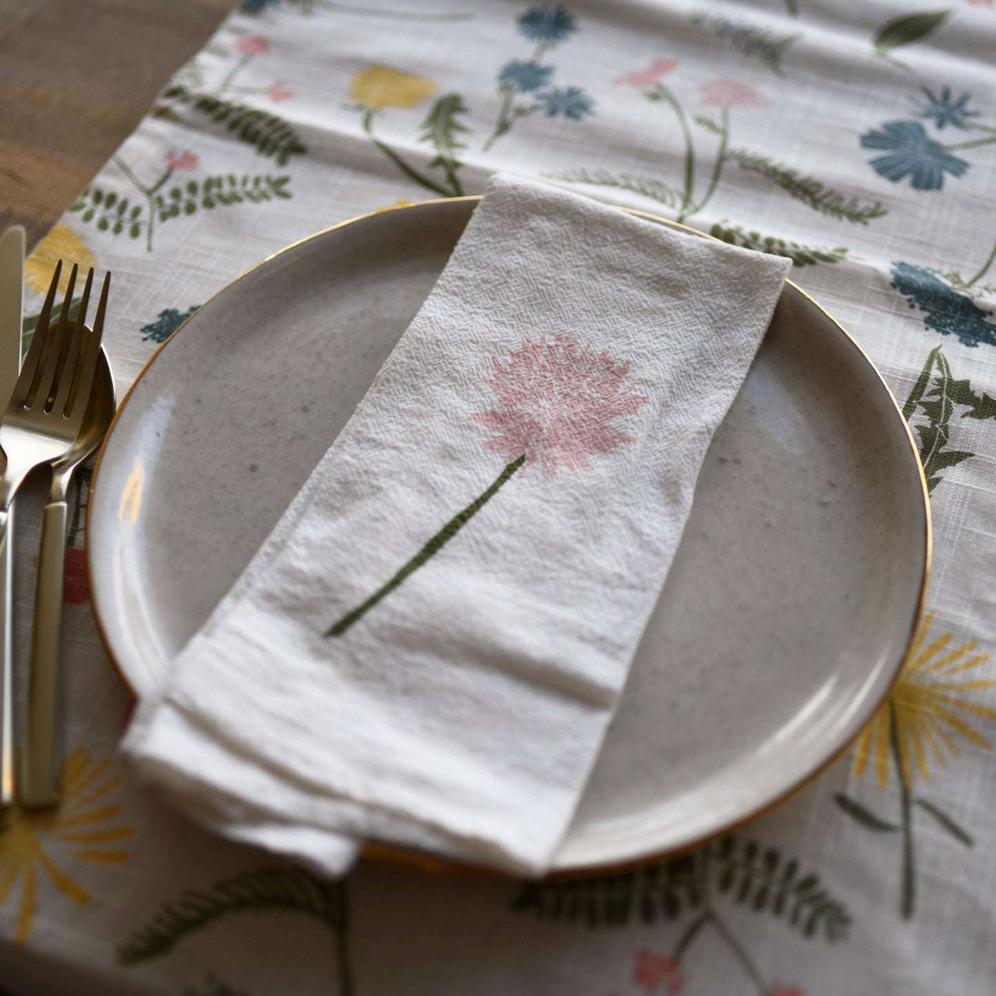 Meadow Organic Table Runner - 98"