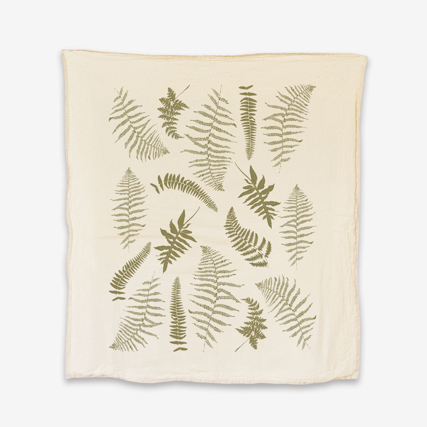 Fronds Towel - Natural