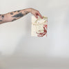 Video showing our Sea Wilds tea towel design, featuring ocean elements, printed on flour sack cotton, designed by Katie Forte of June & December