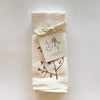 Video featuring our Winter Berries cloth napkin set design printed on flour sack cotton, designed by Katie Forte of June & December