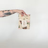 Video featuring our Monarchs and Milkweeds tea towel design in natural. Screen printed on flour sack cotton, designed by Katie Forte of June & Decemeber