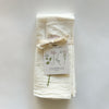 Video featuring our Found and Foraged napkin set, printed on an eco-friendly flour sack cotton, designed by Katie Forte or June & December