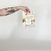 Video featuring our Thistle and Finch design tea towel, screen printed on flour sack cotton, designed by Katie Forte of June & December