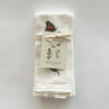 Video showcasing our Swallowtails and Monarch cloth napkin set, complete with ribbon and tag, designed by Katie Forte of June & December