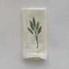 Video featuring our Sage and Thyme design, printed on an eco-friendly flour sack cloth napkin, designed by Katie Forte of June & December