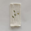 Video featuring our Jewelweed and Hairy Bittercress design printed on an eco-friendly cloth napkin, designed by Katie Forte of June & December