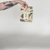 Video featuring our Green Thumb natural tea towel, made from flour sack cotton, designed by Katie Forte of June & December