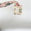Video featuring our Coffee and Cacao tea towel design, screen printed on flour sack cotton, designed by Katie Forte of June & December