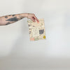 Video featuring our Southern Wildflowers tea towel design in natural. Printed on flour sack cotton, designed by Katie Forte of June & December