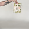 Video featuring our Lily Pond tea towel design. Screen printed on flour sack cotton, a perfect gift for the frog fiend. Designed by Katie Forte of June & December