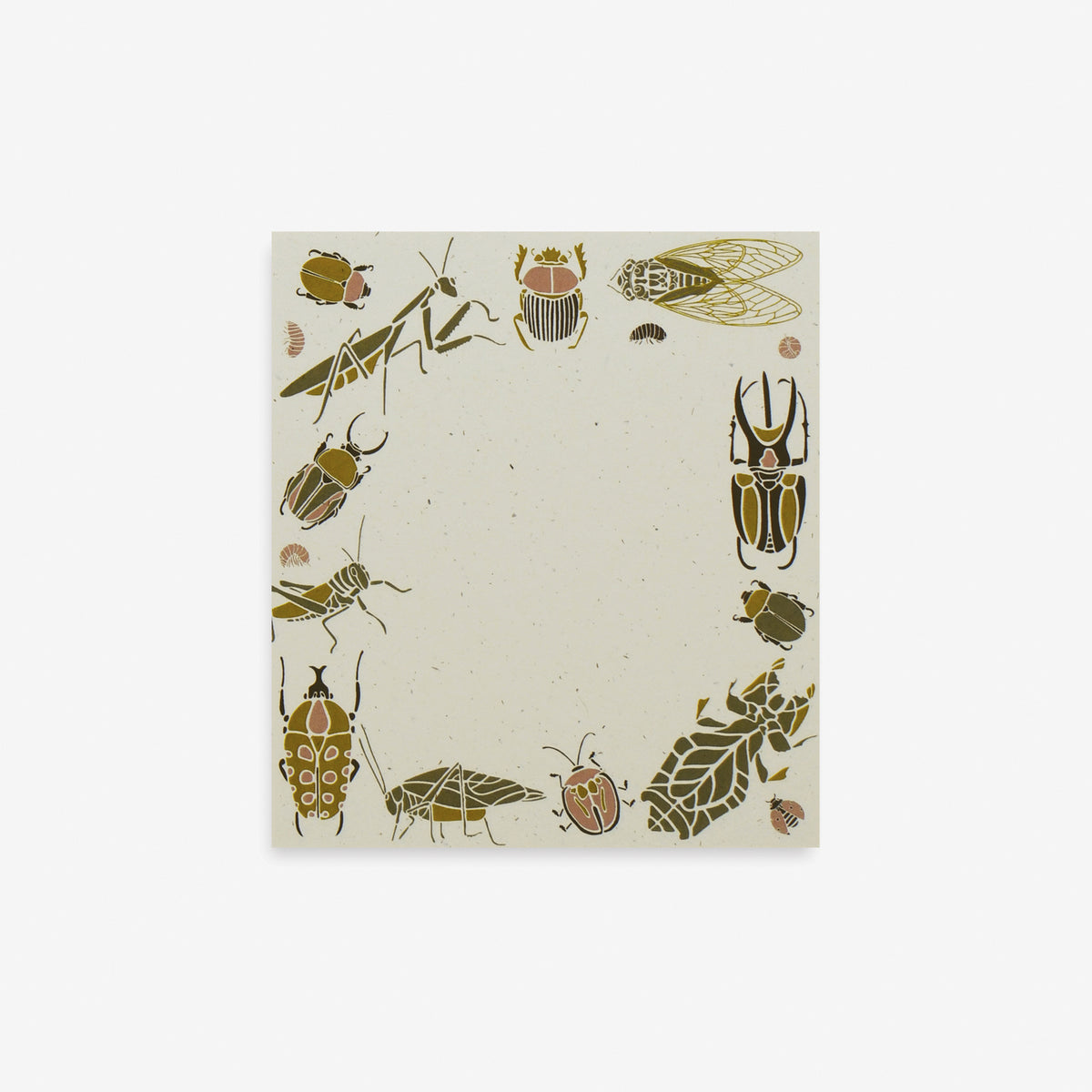 Small Wonders Bug + Insect Mini Notepad | Recycled Notepad – June ...