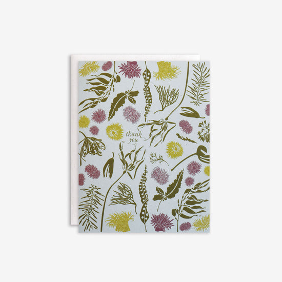 Load image into Gallery viewer, Sea Flowers + Seaweeds Thank You Boxed Set
