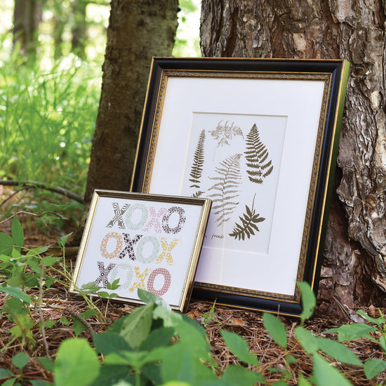 Fronds Wild Fern Botanical Art Prints for Designer Wall Decorations