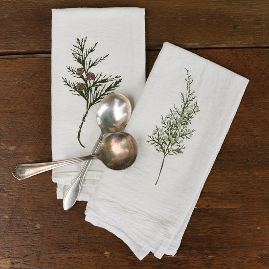 Garden Herbs Cotton Napkins – June & December