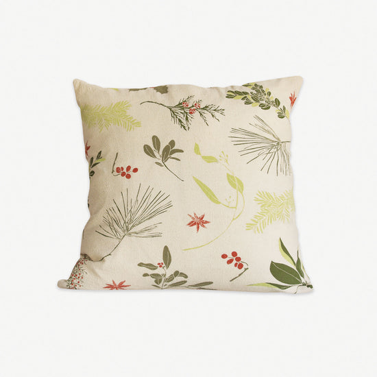 Boughs & Berries Pillow Cover