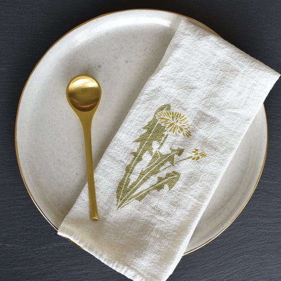 Load image into Gallery viewer, Peace + Healing (Olive + Dandelion) Napkins
