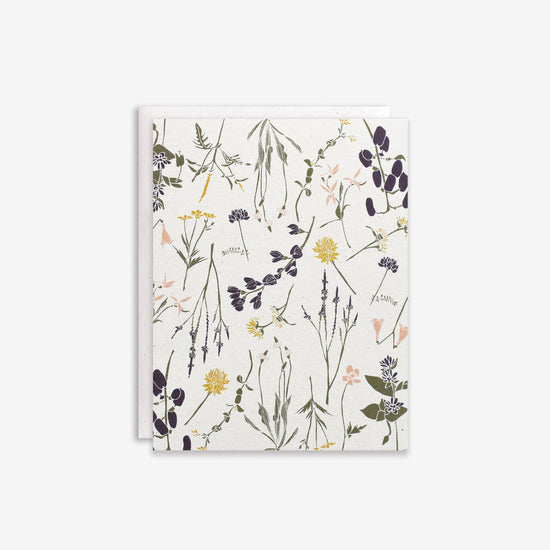 Eastern Wildflowers Card