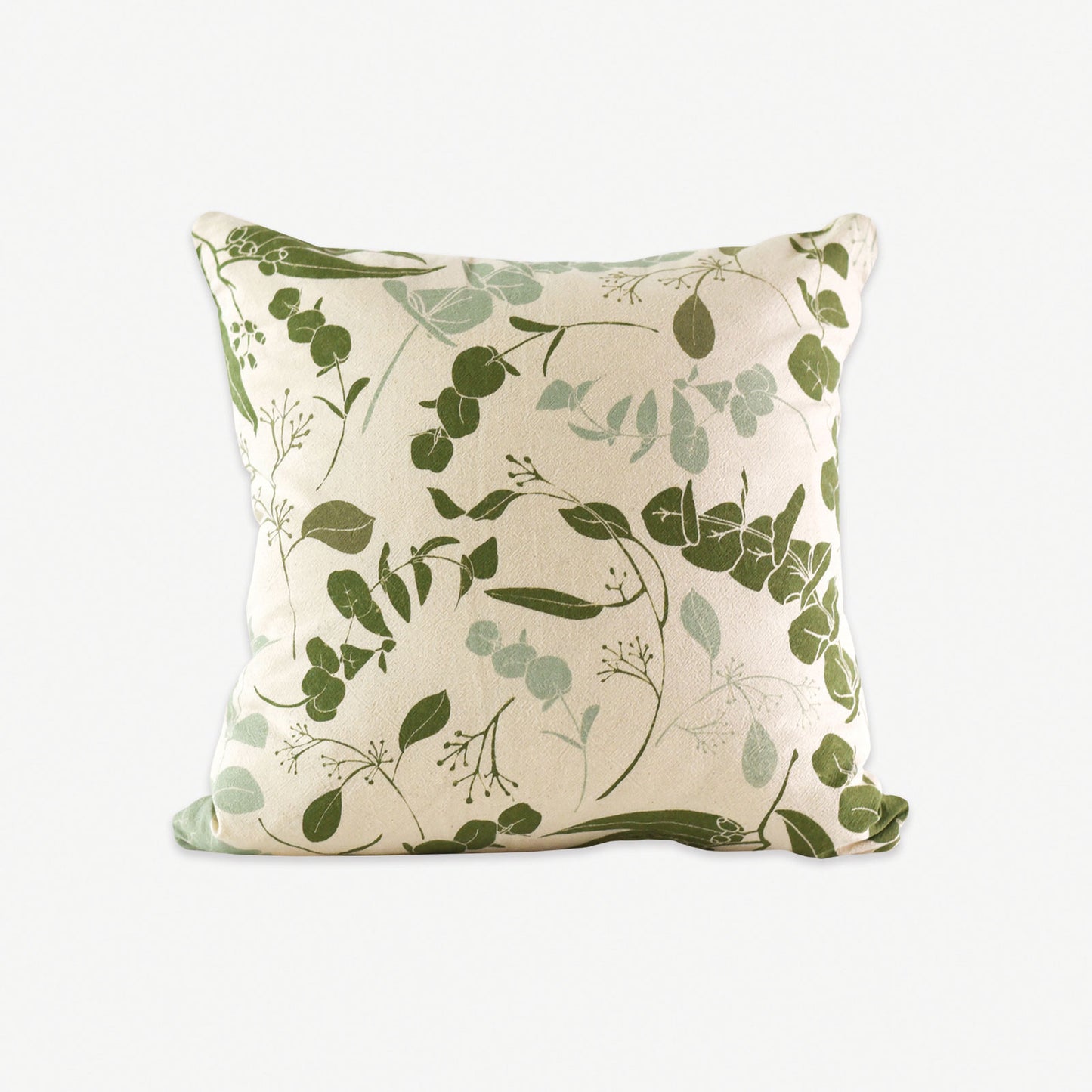 Eucalyptus Botanical Throw Pillow Decorative Accent Pillow