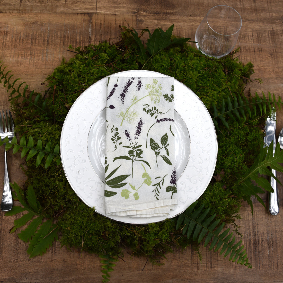 Vintage Botanical Small Napkins