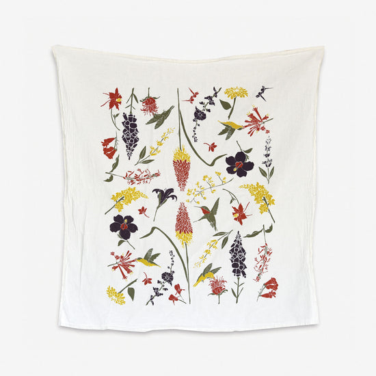 Load image into Gallery viewer, Hummingbird Garden Towel
