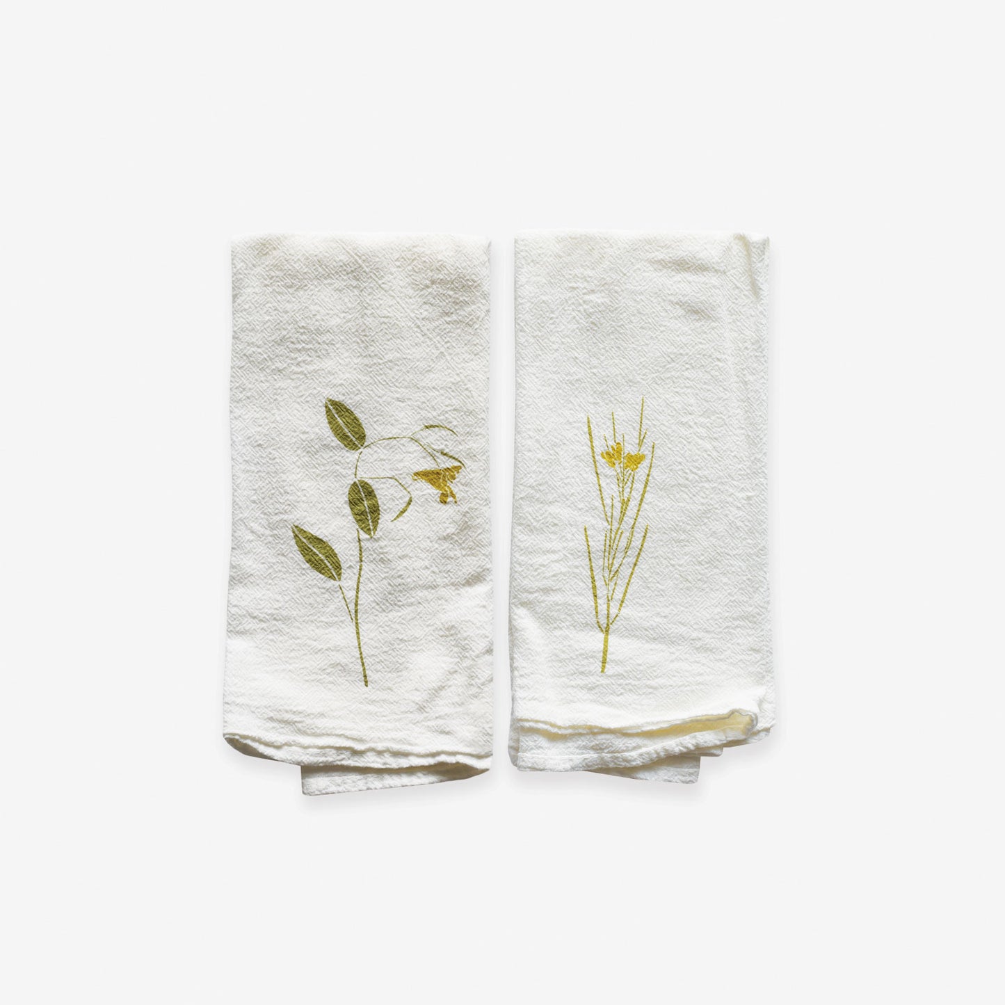 Load image into Gallery viewer, Jewelweed + Hairy Bittercress Napkins
