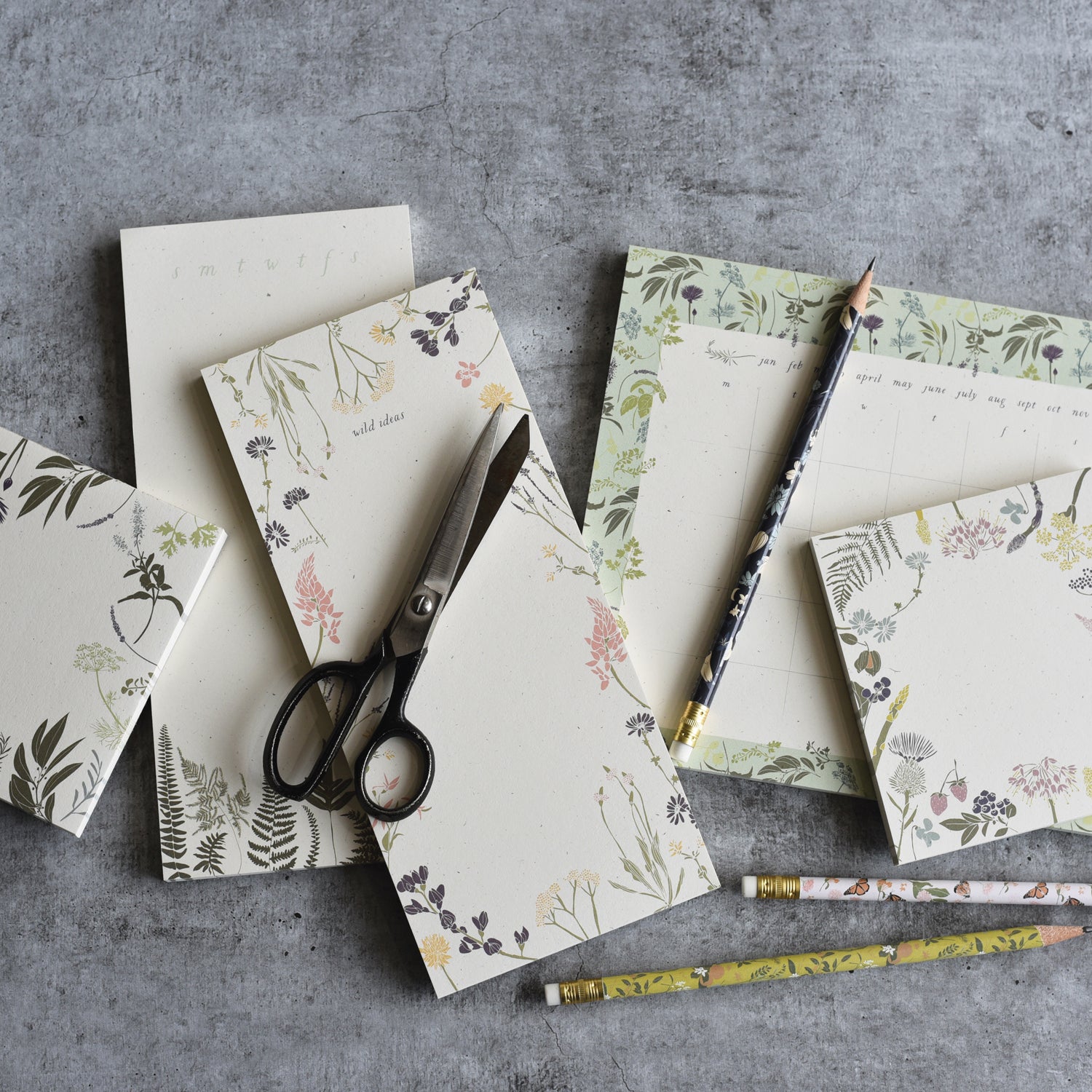 Notepads, Desk Pads | Nature Connects Us – June & December