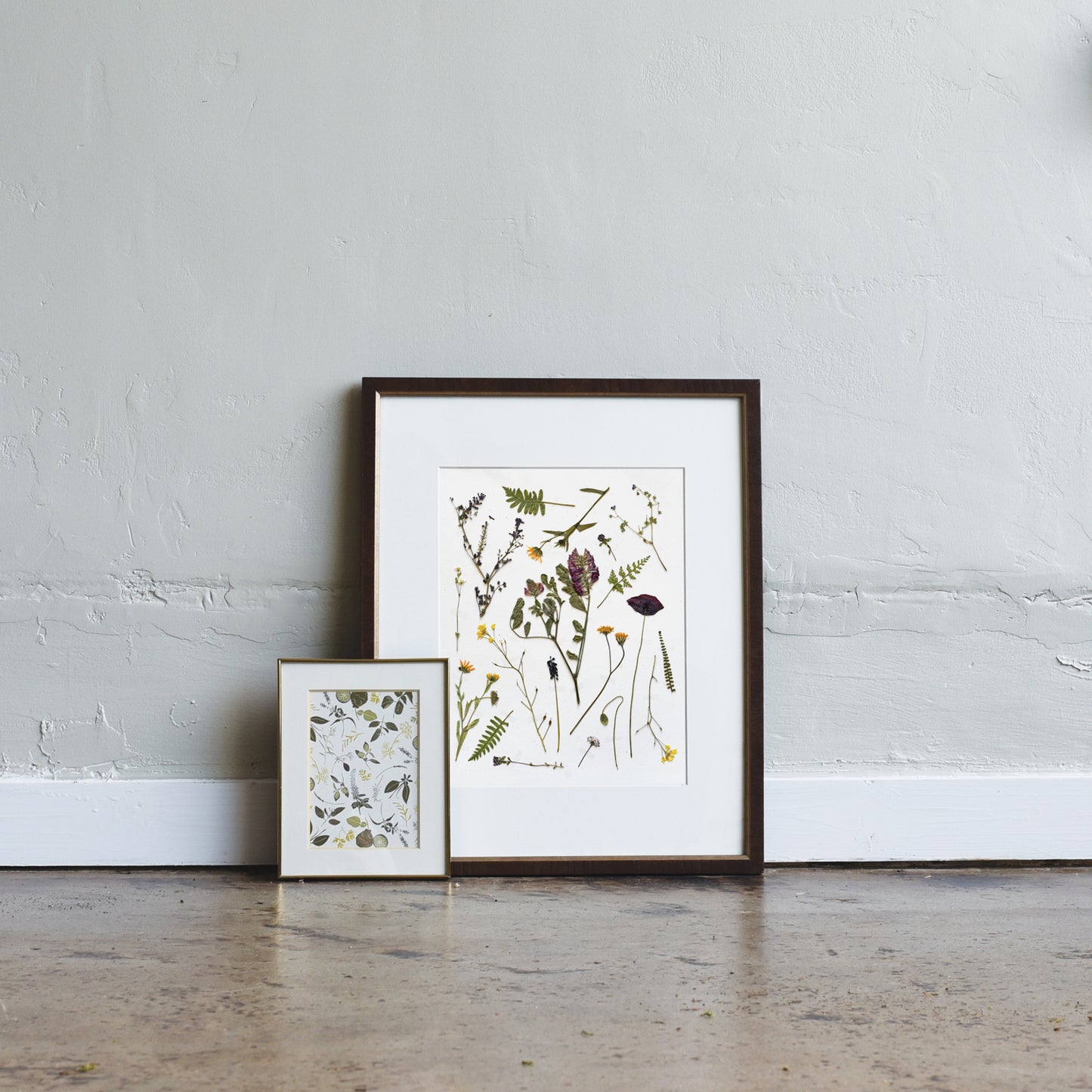 Load image into Gallery viewer, Pressed Tuscan Wildflowers Art Print
