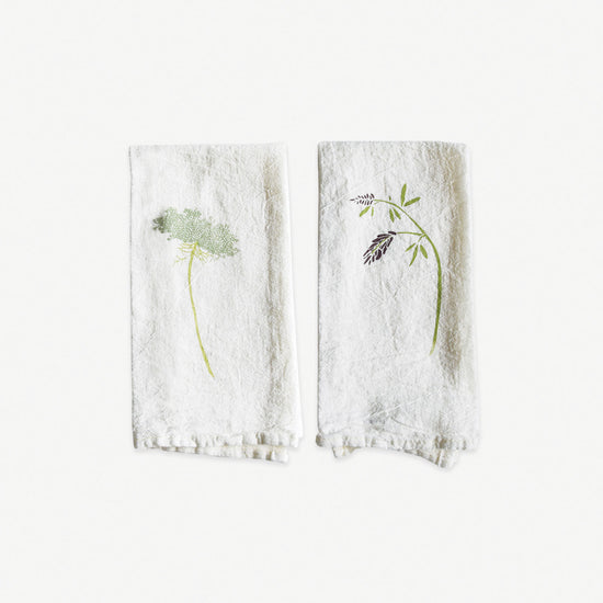 Field Greens (Wild Carrot + Alfalfa) Napkins