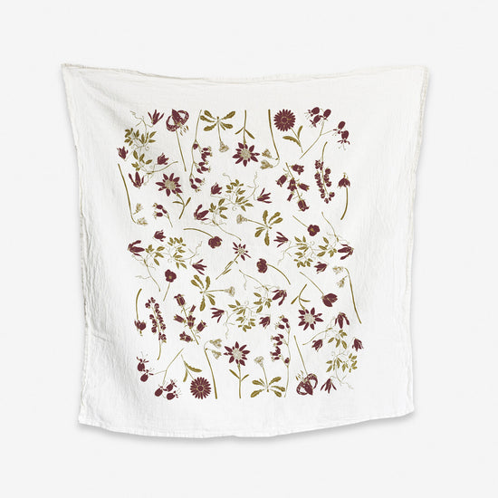 Wildflowers of the Alps Towel