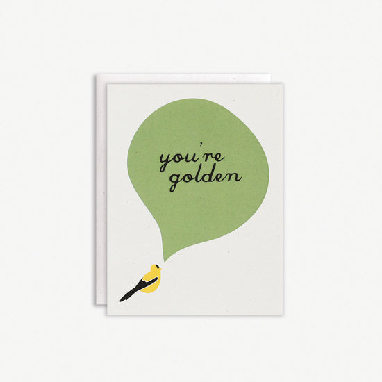 You're Golden Card : Finch